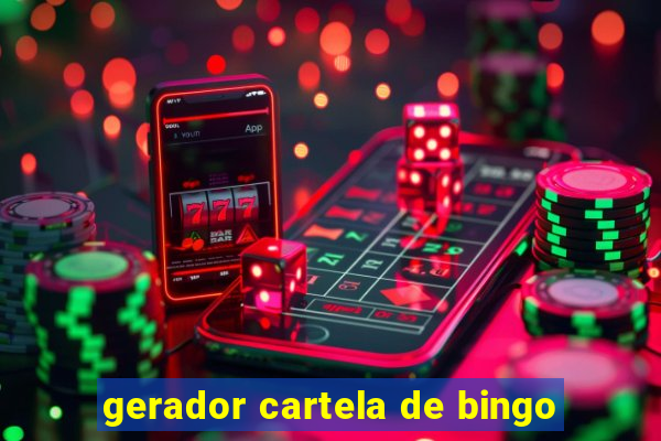 gerador cartela de bingo